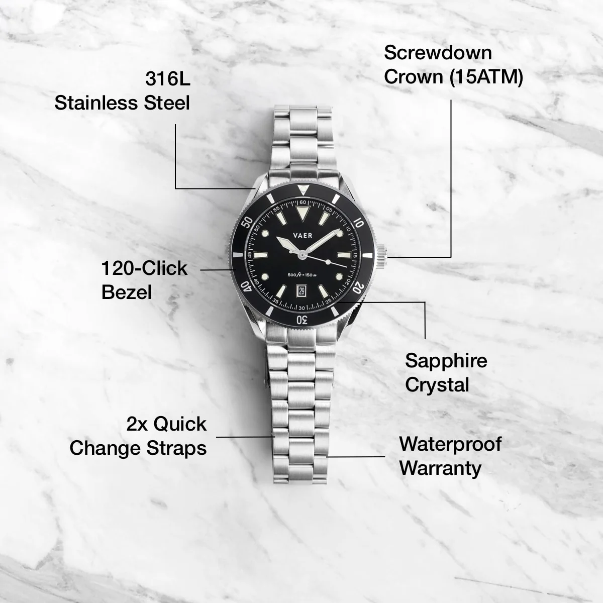 DS2 Meridian Black - Quartz 42mm - Image 12