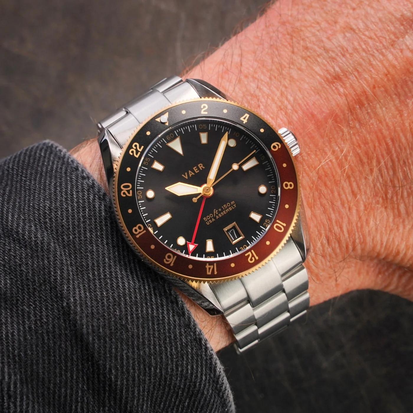 G2 Meridian Rootbeer GMT - 39mm USA - Image 4