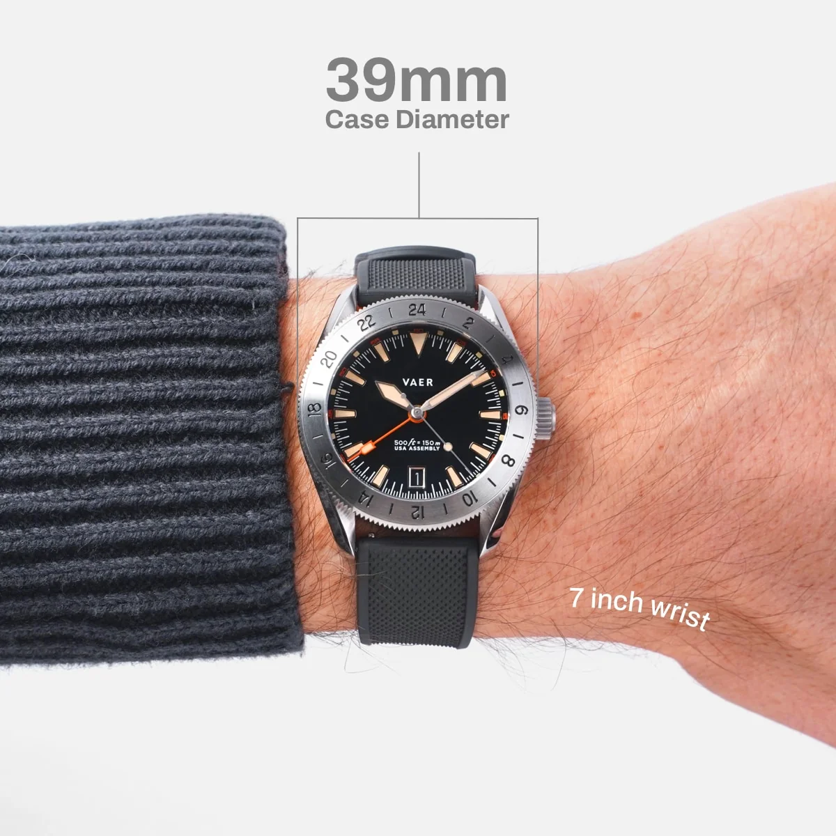 G2 Pacific Steel GMT - 39mm USA - Image 14