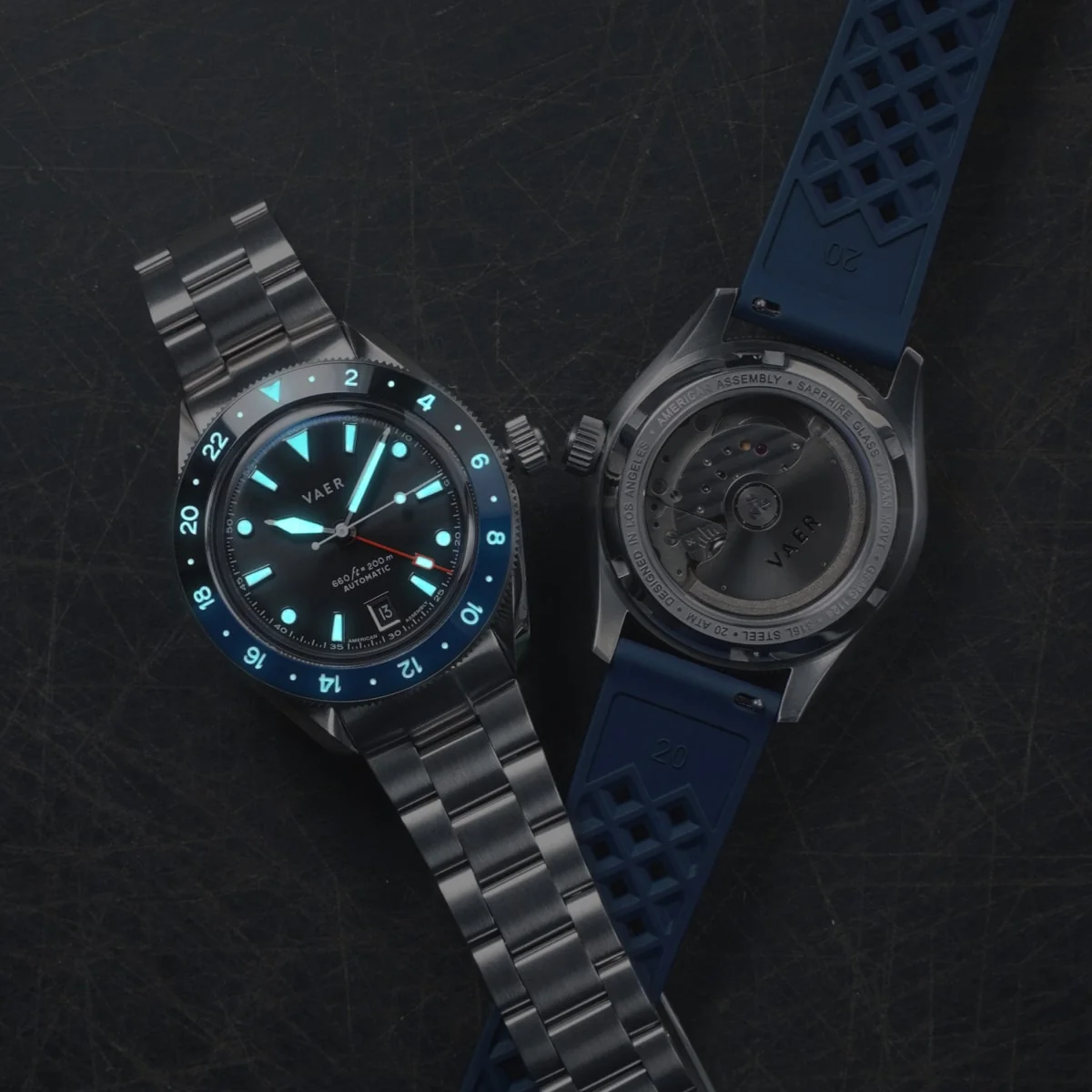 G5 Meridian Navy/Black GMT - 39mm USA - Image 9