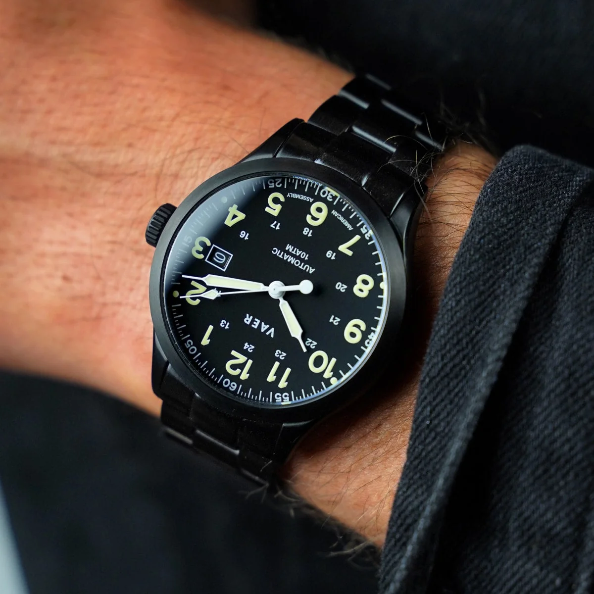 Premium V2 Black PVD Quick Release 3-Link Bracelet - Image 3