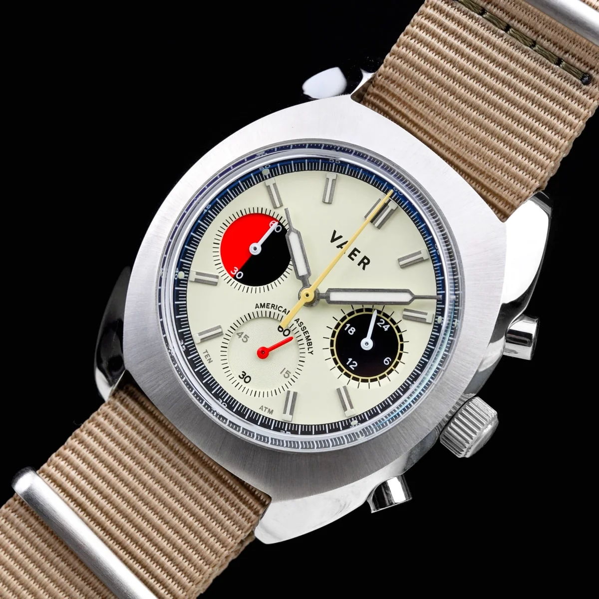 R1 Racing Chronograph Cream - 38mm USA - Image 13